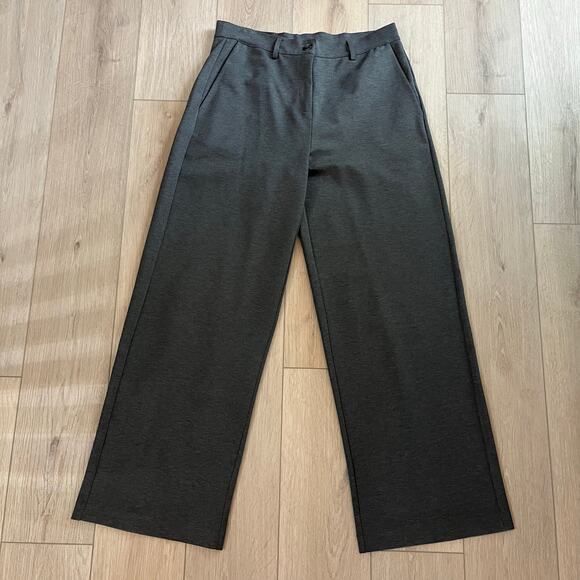 Soyaconcept Women’s Grey Wide Leg Pant Size 44 - Picture 2 of 11